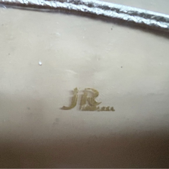 Vintage 1960s JR Florida Gold Tortoiseshell Handle Tote